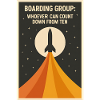 Countdown Boarding | Rocket Space Humor
