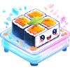 Kawaii Sushi Quartet sur Bento Box