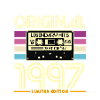 Original 1997 Cassette Rétro