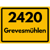 ANCIEN CODE POSTAL RETRO 2420 GREVESMÜHLEN