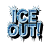 Eisblau Textur Design