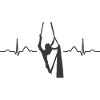 Vertikaltuch Heartbeat Luftakrobatik Aerial Silk