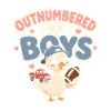 Outnumbered by Boys Duck