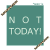 NOT TODAY! Leoparden Akzent