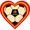 Spanien Fußballherz