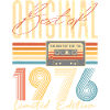 50. Geburtstag, 50 Jahre, Original 1976