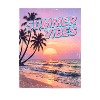 Summer Vibes Retro Sunset Beach