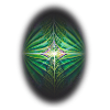 Verdant Symmetry Leaf Mandala