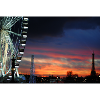 Paris at Sunset Ferris Wheel