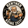 Rentner mit Bohrmaschine – Keine Zeit