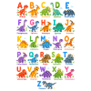 Dino-Alphabet: Bunte Buchstabenwelt