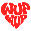 Heart-shaped WUP WUP
