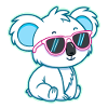 Koala White Chill Sonnenbrille