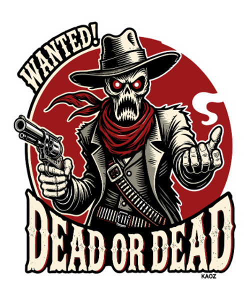 Dead or Dead Skull Western