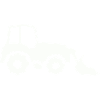 Traktor Silhouette Frontlader