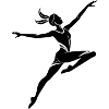 Female gymnast