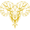 Crâne géométrique de Goldram