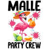 Malle Party Crew Flamingo