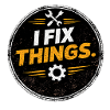 I Fix Things Mechanic Logo