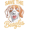 Save the Beagles Rescue Illustration