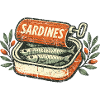 Les sardines peuvent être imprimées d’époque