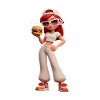 Burger-Girl Streetwear