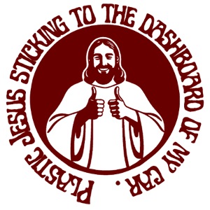 Plastic Jesus sticking....