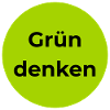 Green Thinking Typo Circle