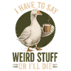 Nonsense duck with coffee