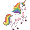 Rainbow Mane Unicorn