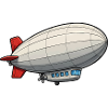 Airship Cartoon Zeppelin