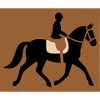 Cavalier équestre passe-temps