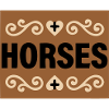 Lettrage des chevaux Retro Riding