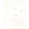 Vous êtes aimés - Jean 3:16 Art