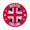 Bristol England Retro Badge