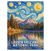 Let Volcano Night Poster California