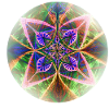 Geometric Mandala Art - Inverted Bloom