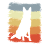 Retro German Shepherd