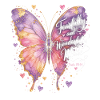 Wonderfully Made Christian Butterfly