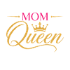 Poodle Mom Queen Crown Script