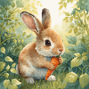 Petit lapin mignon
