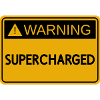 USDM sticker - SUPERCHARGED
