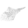 Kampfjet in Low-Poly-Optik