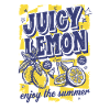 Juicy Lemon Summer Citrus Design