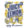 Juicy Lemon Summer Citrus Design