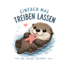 Otter: Einfach treiben lassen