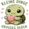 Kleines Glück Schildkröte