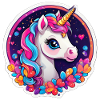Sternenregenbogen-Einhorn