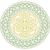 Keltisch-Mandala-Knoten-Goldring
