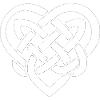Celtic Knot Heart Emblem